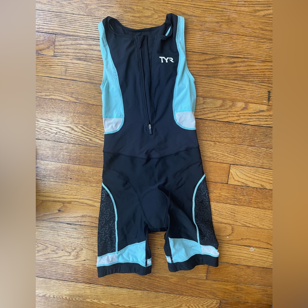 TYR triathlon suit.